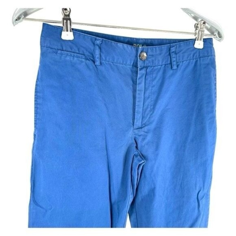 Polo Ralph Lauren Pants Boy's 14 Navy Preppy Chino Casual Holiday - Picture 3 of 8